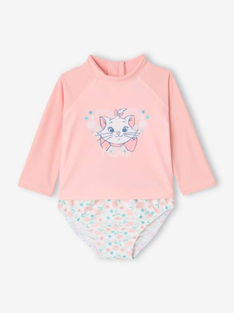 Maillot de bain 2 pièces anti-UV bébé fille Disney Marie Les Aristochats rose - vertbaudet enfant 