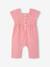 Combinaison imprimée bébé bleu ciel+carreaux rouge - vertbaudet enfant 