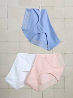 Hedywei Culotte De Maternité Taille Haute – Lot De 3 Coton Sans Couture, Soutien Ventre Réglable, Confort Grossesse