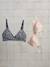 Lot 2 soutiens-gorge d'allaitement sans armatures en coton bio* marine - vertbaudet enfant 
