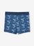 Lot 2 Boxers Bad Jongen turquoiseblauw - vertbaudet enfant 