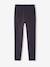 Lot de 2 leggings fille Basics anthracite+gris chiné+noir+lot gris anthracite + bleu mar - vertbaudet enfant 