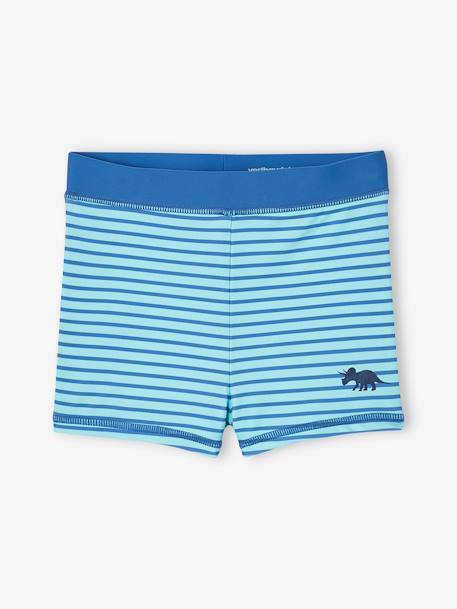 Lot 2 Boxers Bad Jongen turquoiseblauw - vertbaudet enfant 