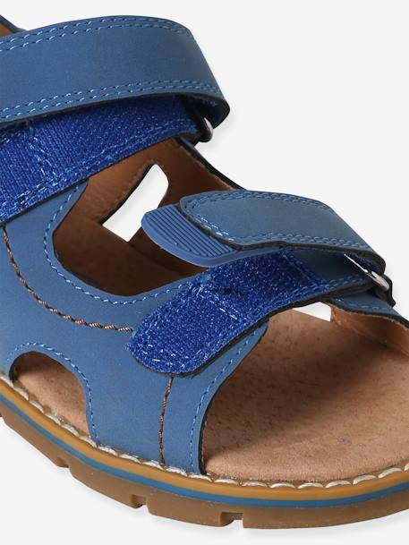 Sandales scratchées enfant collection maternelle bleu - vertbaudet enfant 