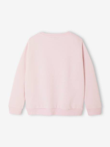 Mädchen Sweatshirt Disney DIE EISKÖNIGIN lila (poederkleur) - vertbaudet enfant 