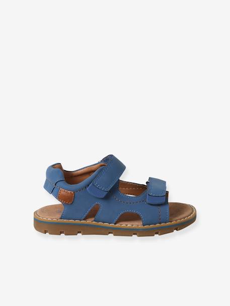 Sandales scratchées enfant collection maternelle bleu - vertbaudet enfant 