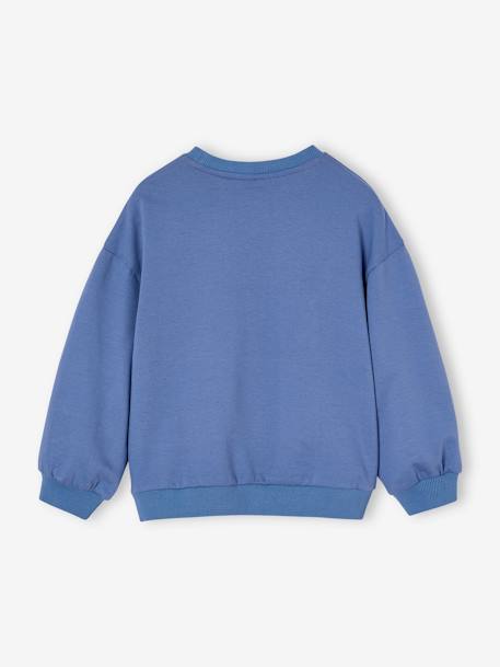 Sweat Harry Potter Vif d'or fille détails brillants bleu chambray - vertbaudet enfant 