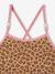 Maillot de bain fille 1 pièce beige+rose pâle - vertbaudet enfant 