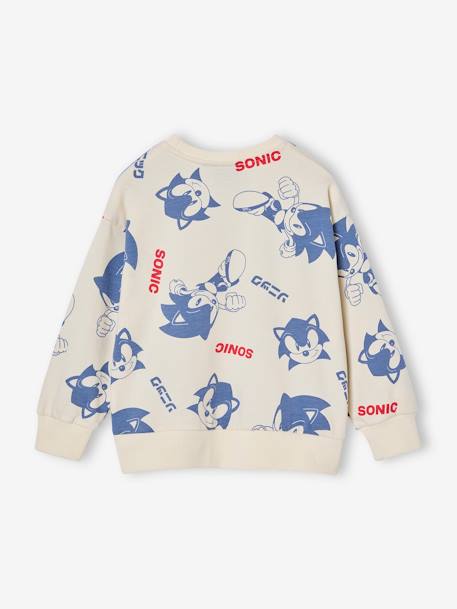 Sweat Sonic garçon écru - vertbaudet enfant 