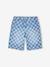 Bermuda motif damier forme loose denim bleached - vertbaudet enfant 