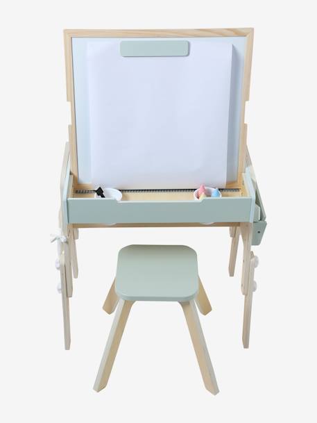 Tableau 5 en 1 en bois FSC® blanc - vertbaudet enfant 