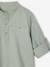 Chemise col Mao personnalisable blanc+bleu ardoise+bleu ciel+vert sauge - vertbaudet enfant 
