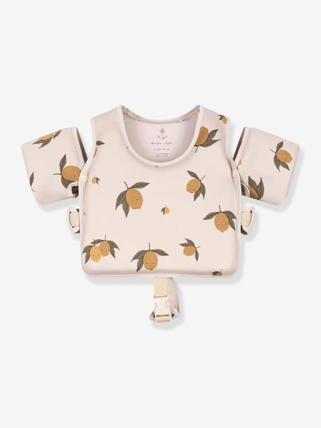 Gilet de natation avec brassards jaune - vertbaudet enfant 