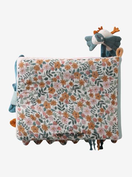 Livre photos personnalisable RÉTRO FLOWER jaune - vertbaudet enfant 