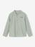 Chemise col Mao personnalisable blanc+bleu ardoise+bleu ciel+vert sauge - vertbaudet enfant 