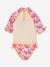 Ensemble de bain fille T-shirt anti-UV + culotte écru - vertbaudet enfant 