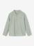 Chemise col Mao personnalisable blanc+bleu ardoise+bleu ciel+vert sauge - vertbaudet enfant 