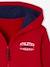 Jongenshoodie met rits marineblauw+rood - vertbaudet enfant 