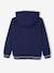 Sweat garçon zippé à capuche sport marine+rouge - vertbaudet enfant 