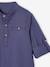 Chemise col Mao personnalisable blanc+bleu ardoise+bleu ciel+vert sauge - vertbaudet enfant 