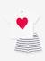 Pyjama short enfant imprimé coeur marine - vertbaudet enfant 