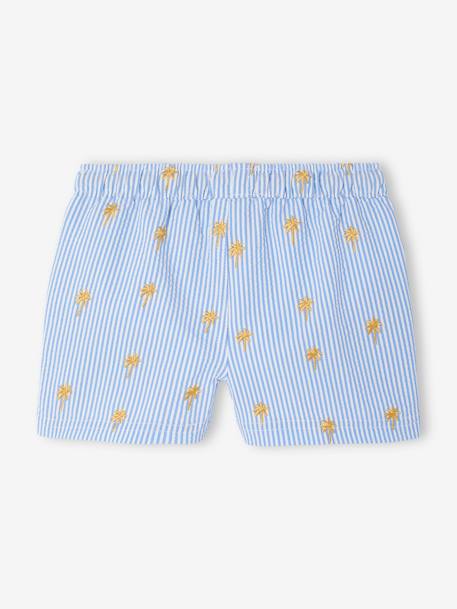 Short de bain imprimé bébé garçon bleu ciel - vertbaudet enfant 