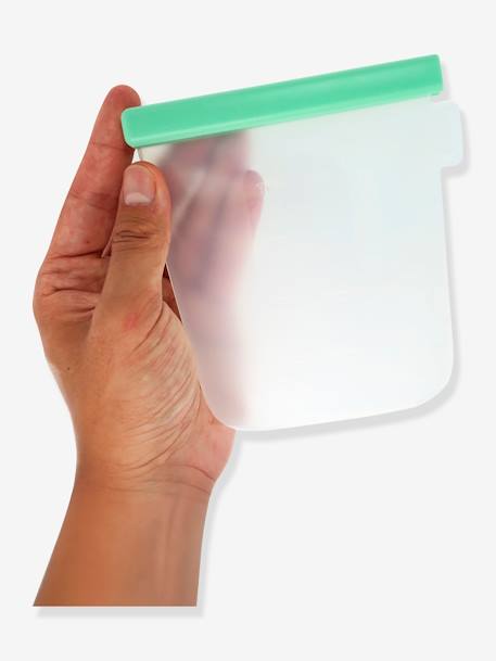 Sachets de conservation réutilisable transparent - vertbaudet enfant 