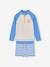 Badpakset voor jongens T-shirt met UV-bescherming + shorty blauw - vertbaudet enfant 