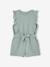 Combishort fille gaze de coton à volants vert sauge - vertbaudet enfant 