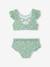 Maillot de bain 2 pièces fleuri fille bleu ciel - vertbaudet enfant 