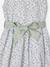 Robe de cérémonie motifs fleurs fille blanc imprimé+bleu+rose imprimé - vertbaudet enfant 