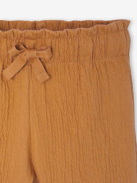 Ruime babybroek karamel - vertbaudet enfant 