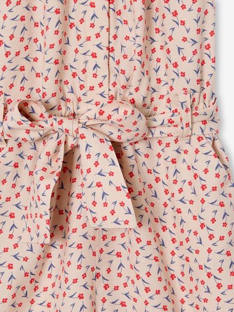Jumpsuit voor meisjes lichtroze - vertbaudet enfant 