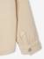 Drukknoop-overhemd voor baby taupe+zandbeige - vertbaudet enfant 