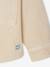 Drukknoop-overhemd voor baby taupe+zandbeige - vertbaudet enfant 