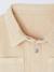 Drukknoop-overhemd voor baby taupe+zandbeige - vertbaudet enfant 