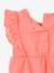 Combishort voor baby's van twee materialen karamel+koraal - vertbaudet enfant 