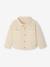 Drukknoop-overhemd voor baby taupe+zandbeige - vertbaudet enfant 