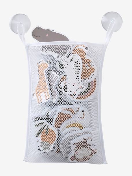 Set de 24 stickers de bain avec filet TANZANIE jaune - vertbaudet enfant 