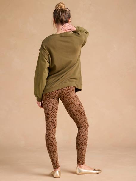 Legging Grossesse Léopard beige - vertbaudet enfant 