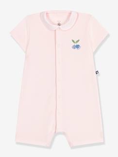 -Babyrompertje met rond kraagje PETIT BATEAU