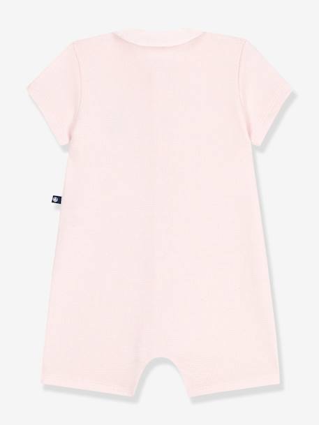 Combinaison courte bébé col Claudine blush - vertbaudet enfant 