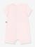 Combinaison courte bébé col Claudine blush - vertbaudet enfant 