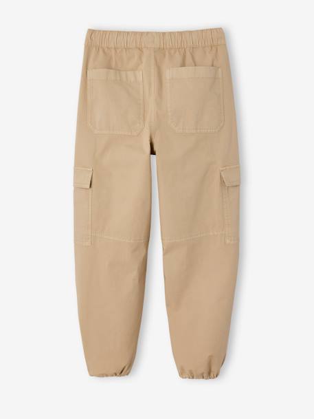 Pantalon Parachute Garçon beige - vertbaudet enfant 