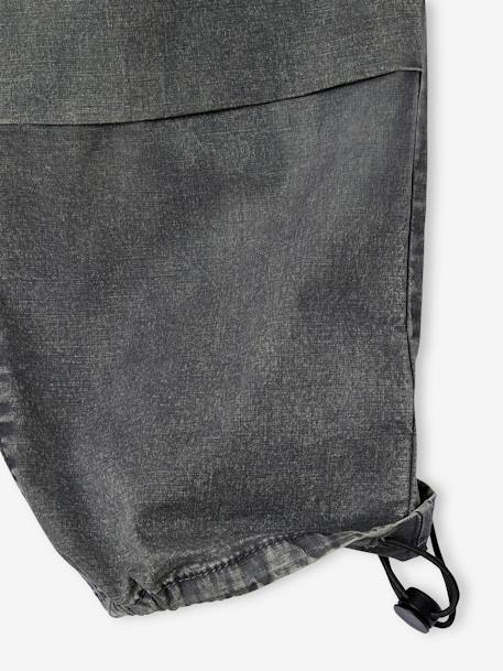 Pantalon garçon large effet délavé anthracite - vertbaudet enfant 