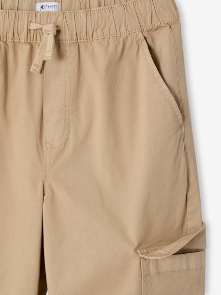Pantalon Parachute Garçon beige - vertbaudet enfant 