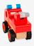 Camion de pompiers en bois FSC® pour bébé small foot rouge - vertbaudet enfant 