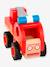 Camion de pompiers en bois FSC® pour bébé small foot rouge - vertbaudet enfant 