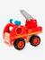 Camion de pompiers en bois FSC® pour bébé small foot rouge - vertbaudet enfant 