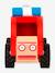 FSC® houten brandweerwagen voor baby's SMALL FOOT® rood - vertbaudet enfant 